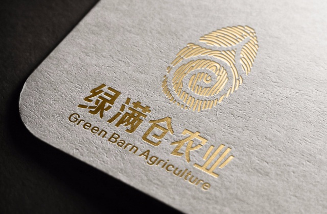 品牌形象-綠滿倉農業LOGO設計