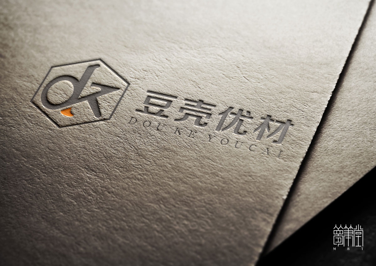 豆殼優(yōu)材LOGO設(shè)計(jì)